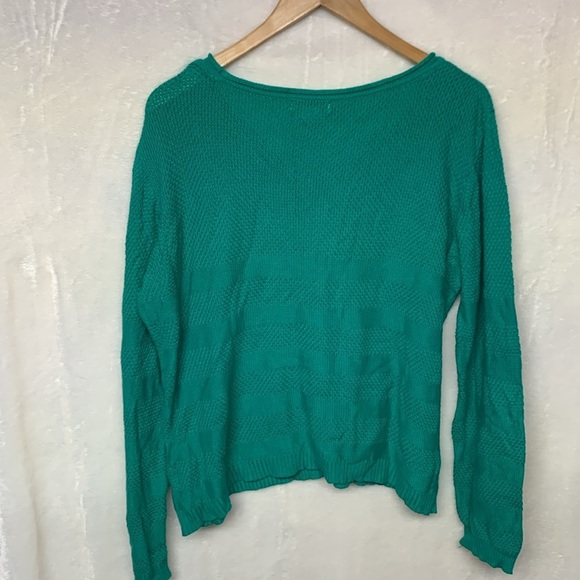 Caribbean Joe Green Sweater - Picture 6 of 7
